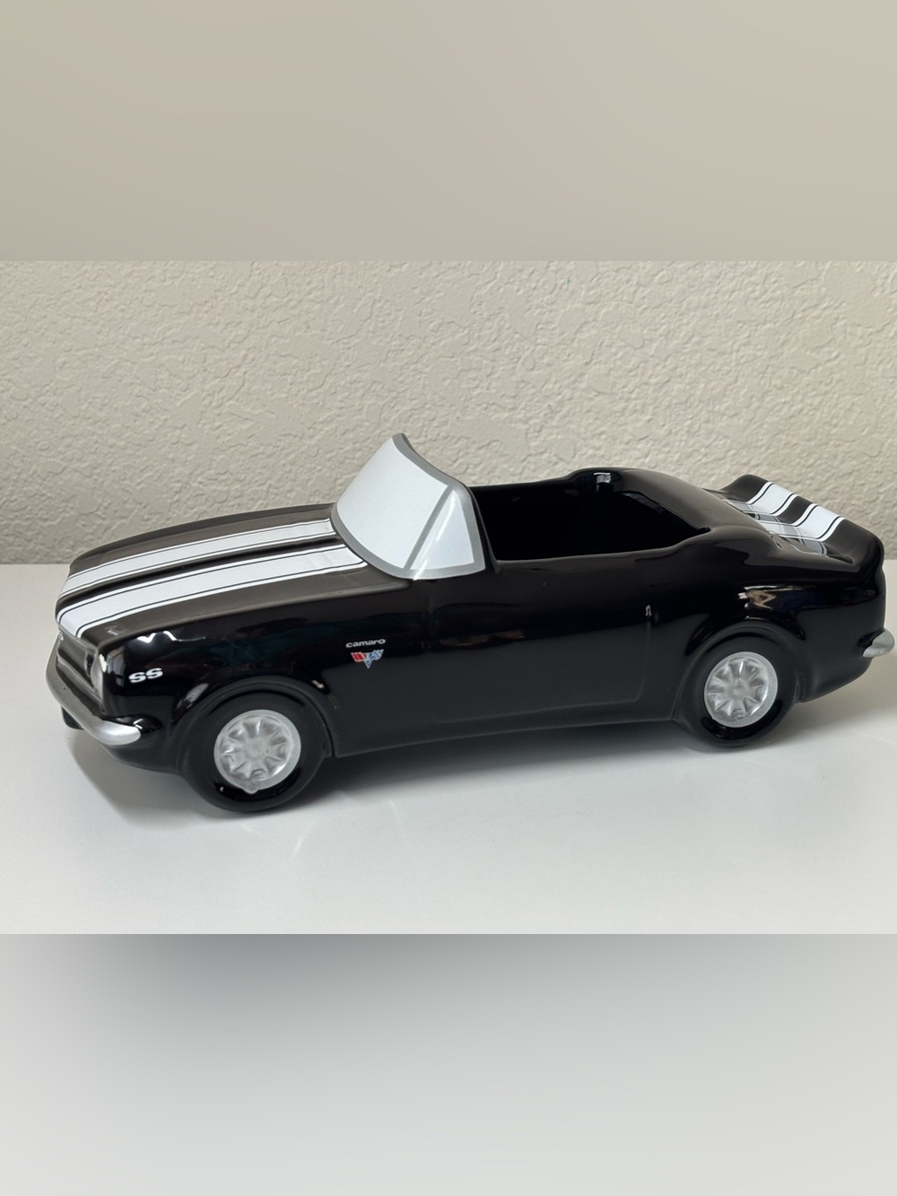 Teleflora GM Camaro SS Convertible Ceramic Planter Candy Dish Chevrolet Gift